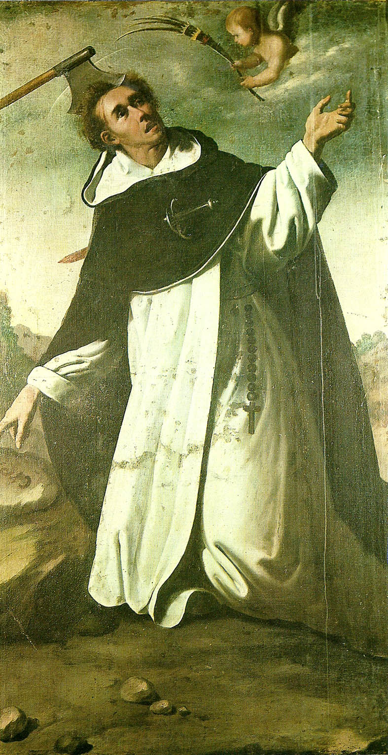 Francisco de Zurbaran st. peter the martyr